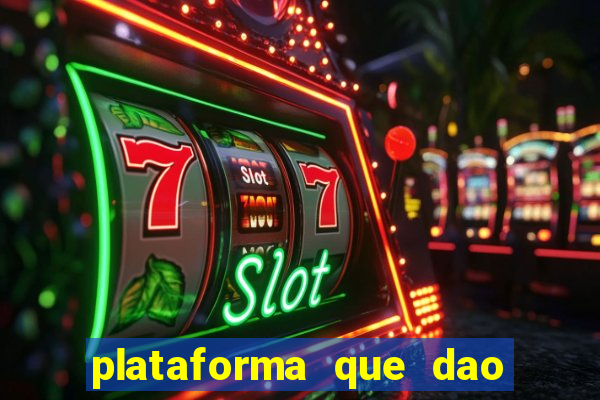 plataforma que dao bonus de cadastro